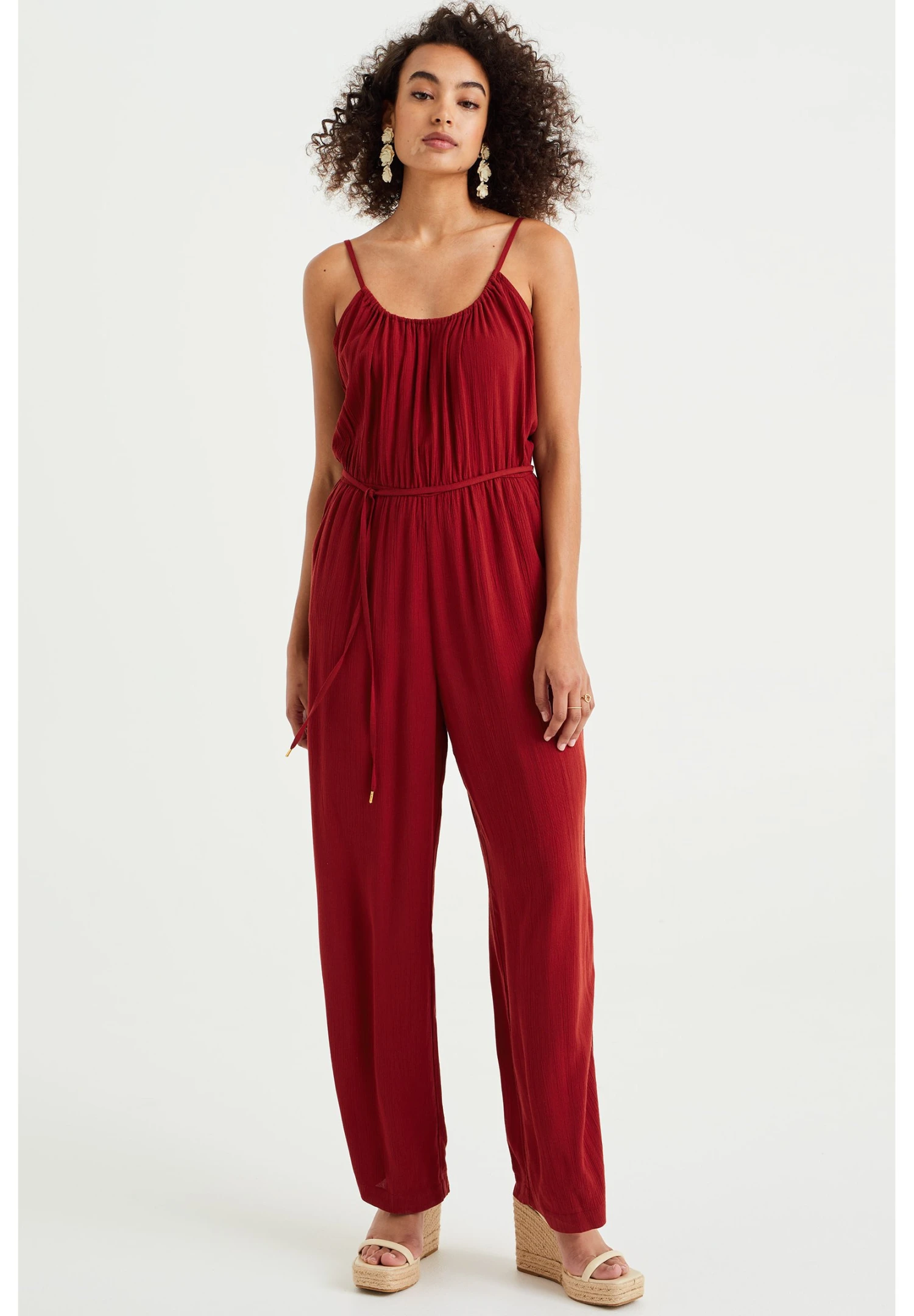 WE FASHION Tuta JumpsuitBrown Donna Tute Jumpsuit WF521T01G-O11 3 WE FASHION Tuta JumpsuitBrown Donna Tute Jumpsuit WF521T01G-O11