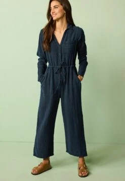 Next Crop Leg Petite - Tuta Jumpsuit - Navy