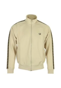 Fred Perry Contrast Tape Giacca SportivaGrège Pierre Nuancée Uomo Pantaloni Sportivi E Joggers FR822Q00R-B11