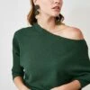 Trendyol MaglioneGreen Donna Maglieria TRU21I03Z-M11 -DeFacto Italia 2025 9882c258fcba4a609863482e5fd1dd15