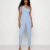 Halli RuffeTuta JumpsuitPowder Blue Donna Tute Jumpsuit WAH21T01O-K11 -DeFacto Italia 2025 9a39b1776e27499498bc53b9f55986f6