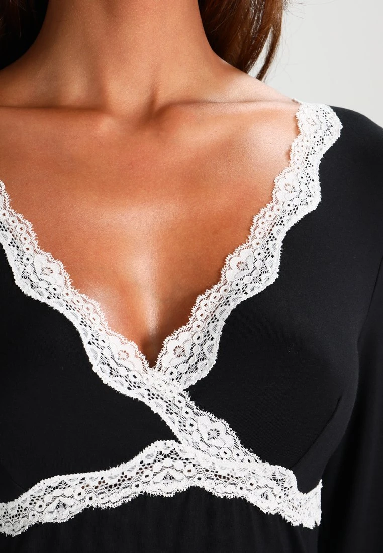 Anna Field Camicia Da NotteBlack Donna Intimo Notte E Loungewear AN681P02P-Q11 6 Anna Field Camicia Da NotteBlack Donna Intimo Notte E Loungewear AN681P02P-Q11 - immagine 4