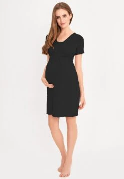 BasicCamicia Da NotteBlack Donna Intimo Notte E Loungewear C3M89J007-Q11