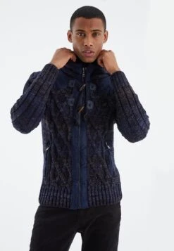 Cardigan - Dunkel Blau