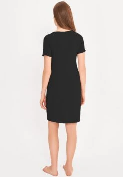 BasicCamicia Da NotteBlack Donna Intimo Notte E Loungewear C3M89J007-Q11 -DeFacto Italia 2025 a93197f8d3cc48de8bbacbfc4aa3e53c