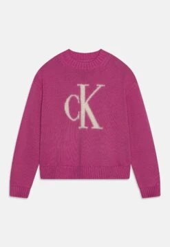 Calvin Klein Jeans Fluffy MonogramMaglioneViolet Fun Bambini Pullover & Cardigan C1823K04M-I11