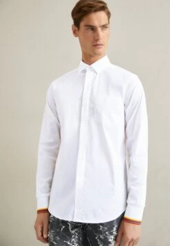 PAUL SMITH Casual FitCamiciaWhite Uomo Camicie PS922D034-A11