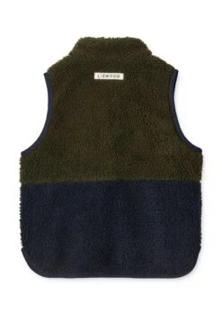 Liewood Vada Pile Vest UnisexSmanicatoArmy Brown Mix Bambini Abbigliamento Outwear LCR26L00F-O11 -DeFacto Italia 2025 b365288f077045d9ad255903a966729c