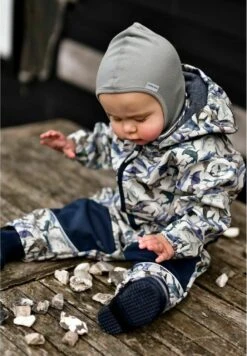 Mikk-Line Recycled Uni AopTuta Da NeveMetal Bambini Abbigliamento Outwear MIH24O00D-C11