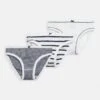 PETIT BATEAU 3 Culottes SetSlipVariante Bambini Intimo E Per La Notte PE684A0A8-A11