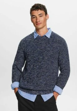 ESPRIT MaglionePetrol Blue Uomo Maglieria ES122Q0IQ-P11