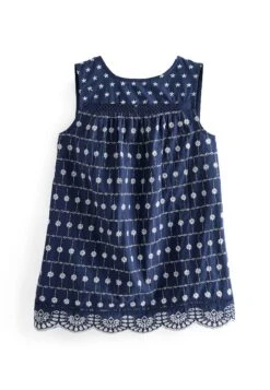 Next Sleeveless Broderie Shell TopCamicettaNavy White Donna Camicie E Bluse NX321E1XI-K11 -DeFacto Italia 2025 c130a0276a0044f4add10d888ec2eddb