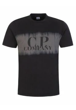 C.P. Company T-Shirt Con StampaBlack Uomo T-shirt E Polo C0822O03J-Q11