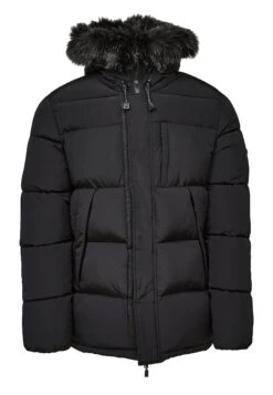 Zeke Mid Puffer JacketGiacca InvernaleJet Black Uomo Giacche KIE22T02X-Q11 -DeFacto Italia 2025 d77c072be8684cbaada7be25451fa564