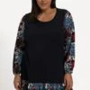 Ulla Popken A-Line Volantsaum RundhalsMaglietta A Manica LungaSchwarz Donna Camicie E Bluse UP121D2H2-Q11 2 Ulla Popken A-Line Volantsaum RundhalsMaglietta A Manica LungaSchwarz Donna Camicie E Bluse UP121D2H2-Q11 -DeFacto Italia 2025 d923b4bd14374986904d1ee6edf8dfd7
