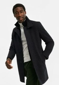 WE FASHION Cappotto ClassicoDark Grey Uomo Cappotti WF522T03C-C12 -DeFacto Italia 2025 d9ebe20a7f5e4513b1ffda6f5a88c2f1