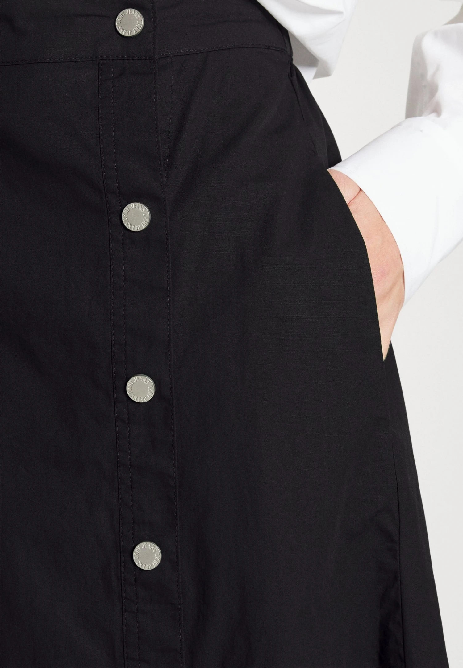 DKNY Poplin- Gonna A Portafoglio - Black 8 DKNY Poplin- Gonna A Portafoglio - Black - immagine 6