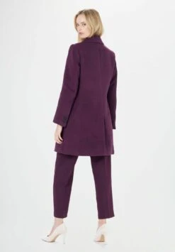 Single-BreastedCappotto CortoMelanzana Donna Cappotti C4I21U05N-I11 -DeFacto Italia 2025 de01e36a504641ec914bd9c63116178e