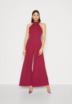 Wal G Sara Halter NeckTuta JumpsuitMagenta Donna Tute Jumpsuit WG021T0A2-I11