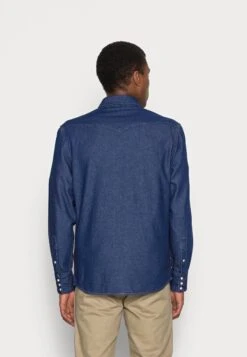 Wrangler 27Mw - Camicia - Dark Blue -DeFacto Italia 2025 e213d56c04dc4eb986f08ef54b397509