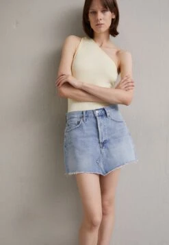 AGOLDE Parker Angled SkirtGonna A CampanaIntention Indigo Donna Gonne AGA21B005-K11