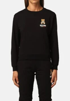 MOSCHINO BearFelpaNero Donna Felpe 6MO21J03P-Q11
