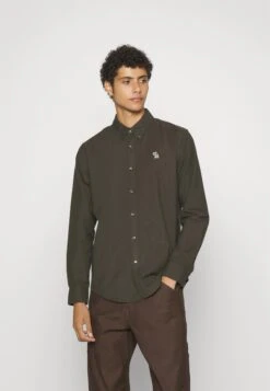 Abercrombie & Fitch Icon Easy Colors - Camicia - Olive Solid