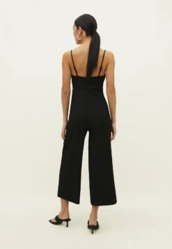 Stradivarius With Draped Neckline 02398398Tuta JumpsuitMetallic Black Donna Tute Jumpsuit STH21T05O-Q11 -DeFacto Italia 2025 f3e5c06046074646a2a0df5f4a85296d