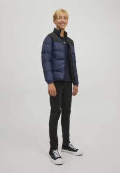 Jack & Jones Junior Jjiliam Jjoriginal Jeans Skinny FitBlack Denim Bambini Jeans JAN24A02K-Q11