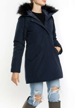 BarbaraCappotto InvernaleNavy Blue Donna Cappotti WHH21U00D-K11