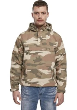 Brandit Giacca A VentoWood Camo Uomo Giacche BRM22T001-M11