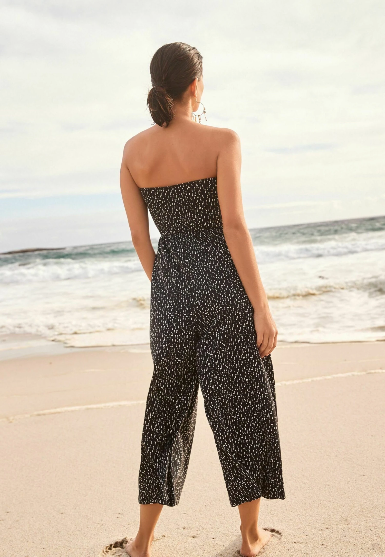 Next Bandeau Culotte PetiteTuta JumpsuitBlack/White Donna Tute Jumpsuit NX321T0QW-Q11 4 Next Bandeau Culotte PetiteTuta JumpsuitBlack/White Donna Tute Jumpsuit NX321T0QW-Q11 - immagine 2