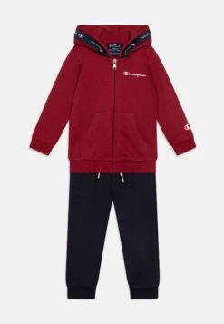 Champion Tape Hooded Full Zip Suit Unisex SetTuta Dark Red Bambini Tute E Set C7643K06Q-G11